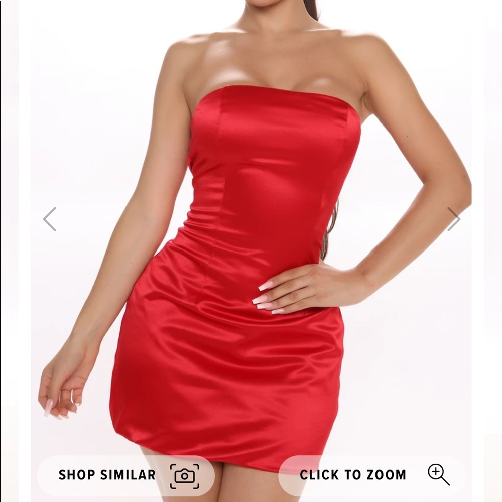 Red dress